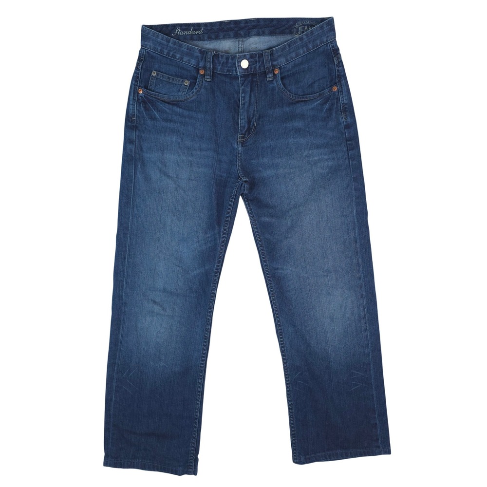 Tommy Bahama Standard Jeans Men 30x26.5‎ Blue Stretch Cotton Blend Denim